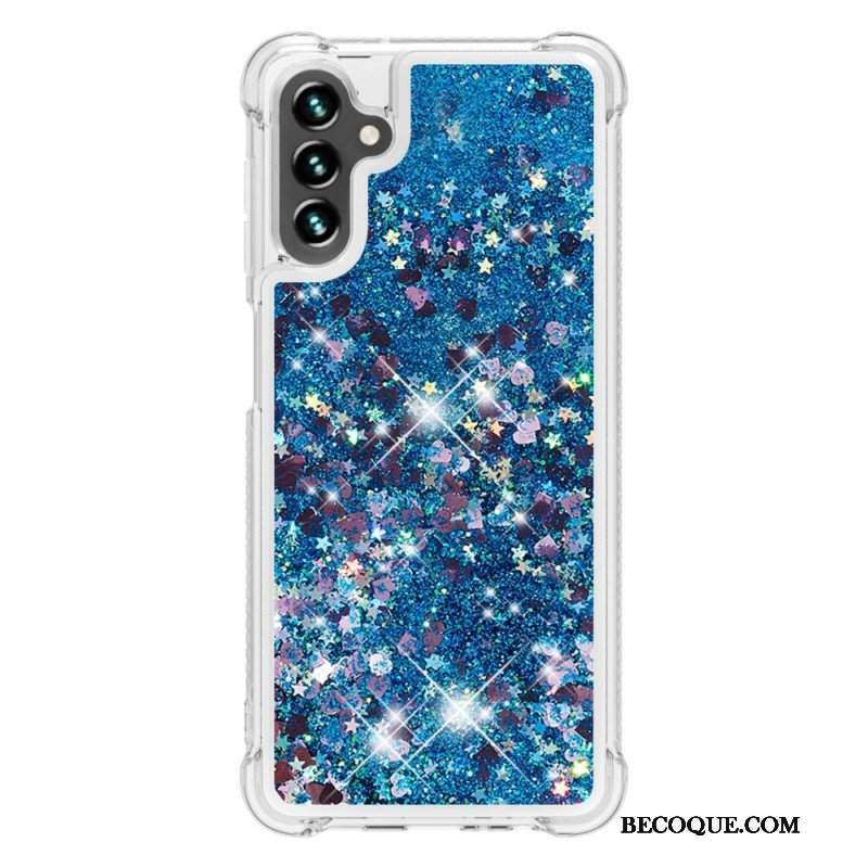 Etui do Samsung Galaxy A13 5G / A04s Pragnienia Cekiny