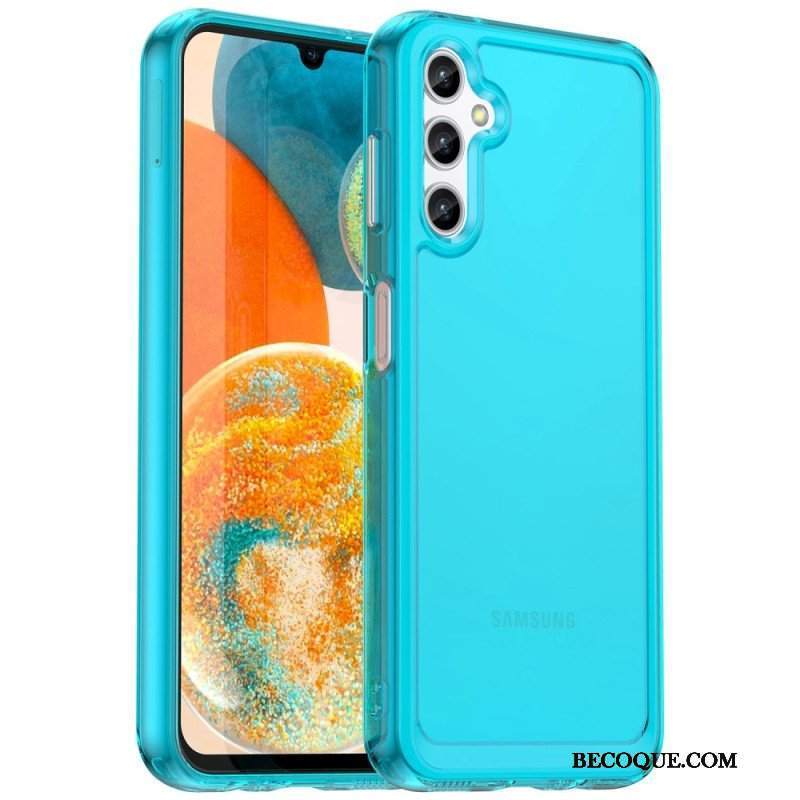 Etui do Samsung Galaxy A14 / A14 5G Przezroczysta Seria Cukierków