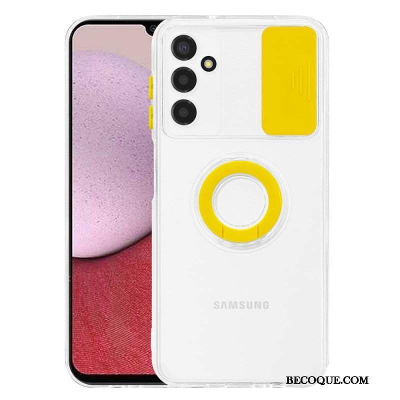 Etui do Samsung Galaxy A14 / A14 5G Przezroczysty Z Pierścieniem Podtrzymującym