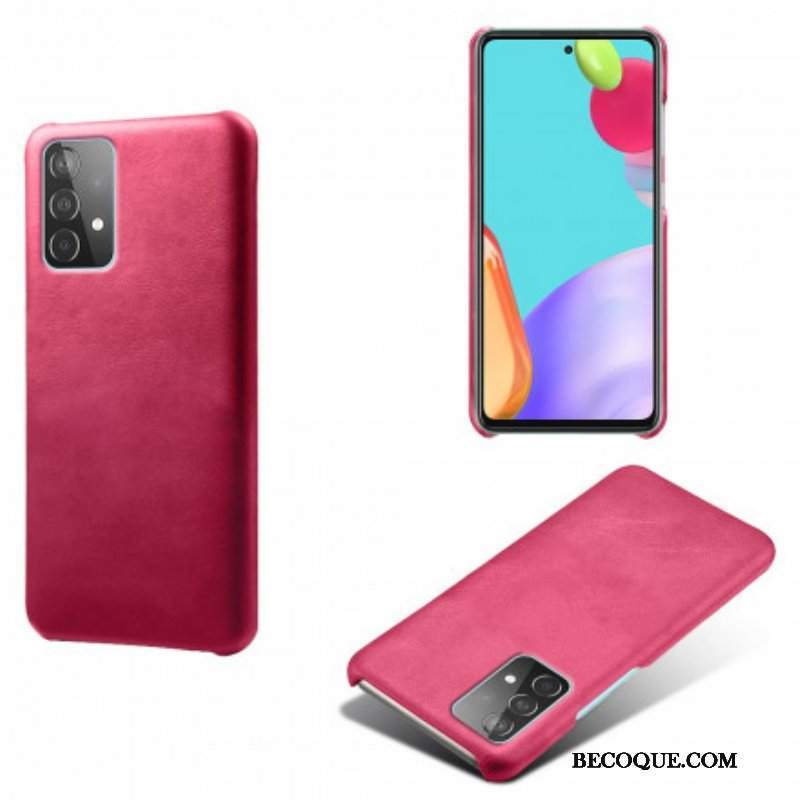 Etui do Samsung Galaxy A52 4G / A52 5G / A52s 5G Efekt Skóry Ksq