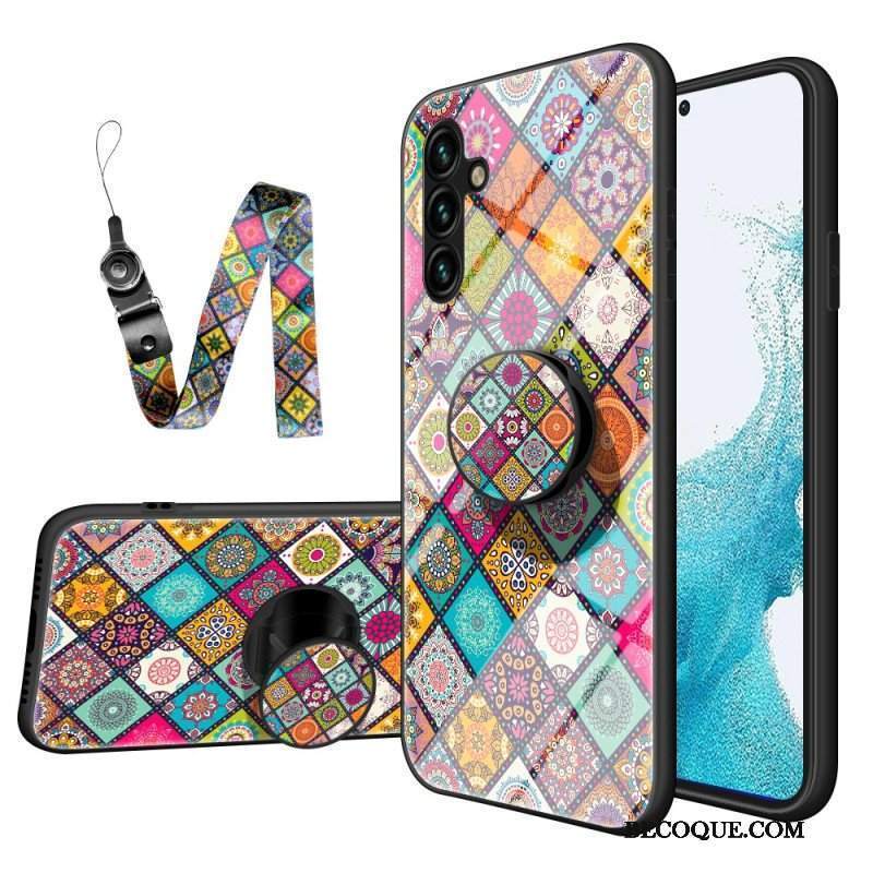 Etui do Samsung Galaxy A54 5G Coś Pozszywanego Z Kawałków