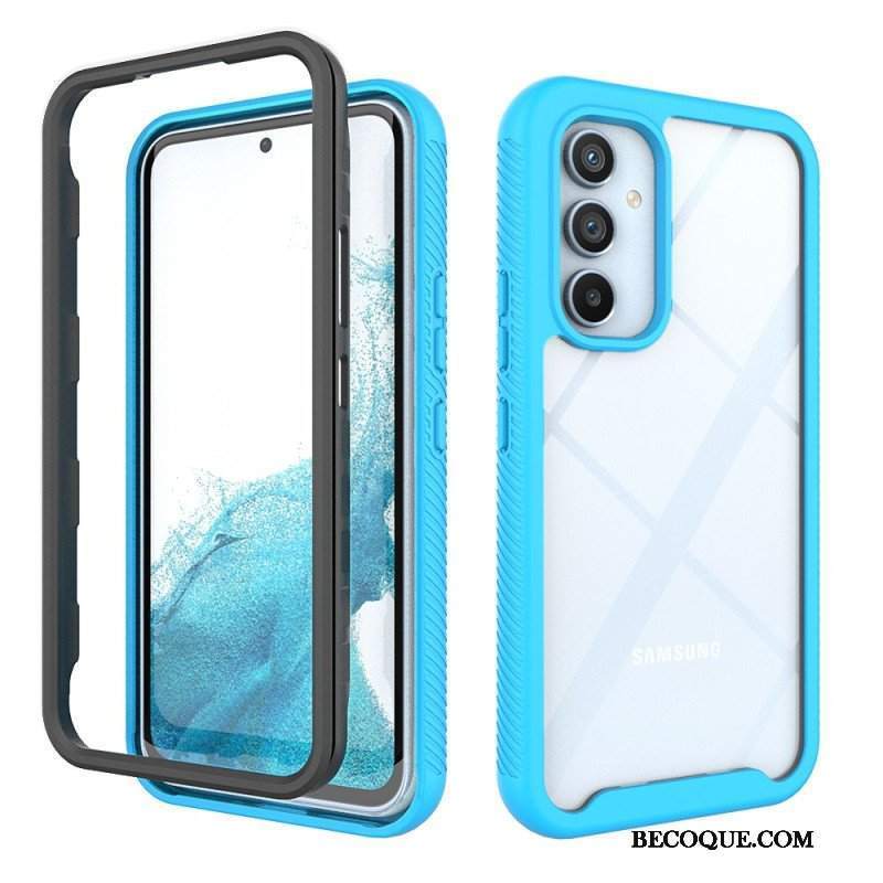 Etui do Samsung Galaxy A54 5G Hybrydowe Krawędzie Silikonowe