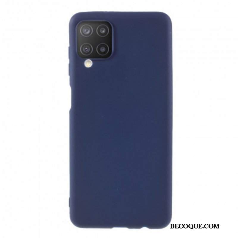 Etui do Samsung Galaxy M12 / A12 Matowy Silikon