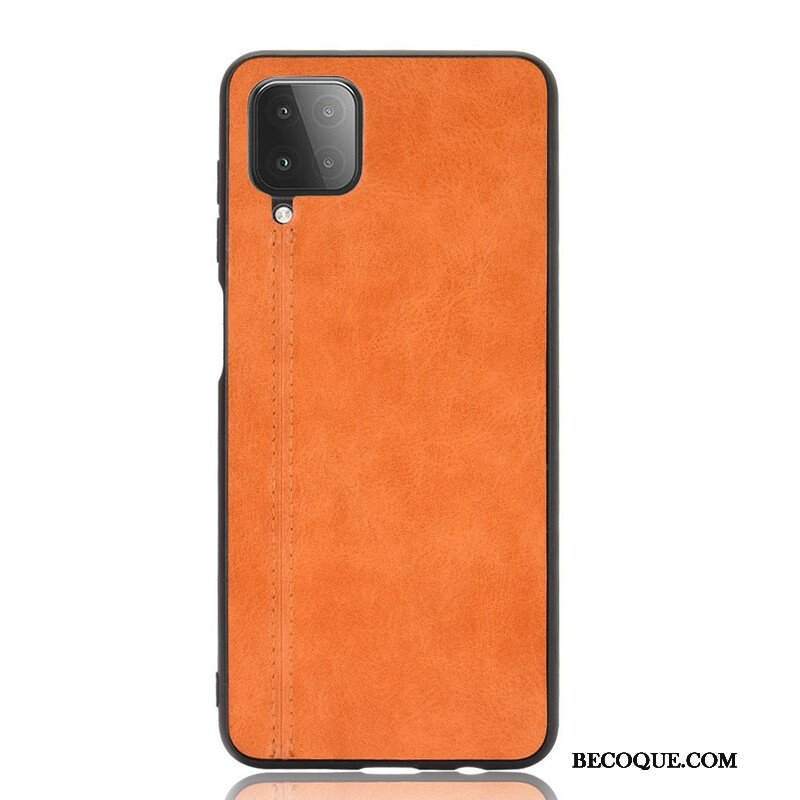 Etui do Samsung Galaxy M12 / A12 Skórzany Efekt Couture