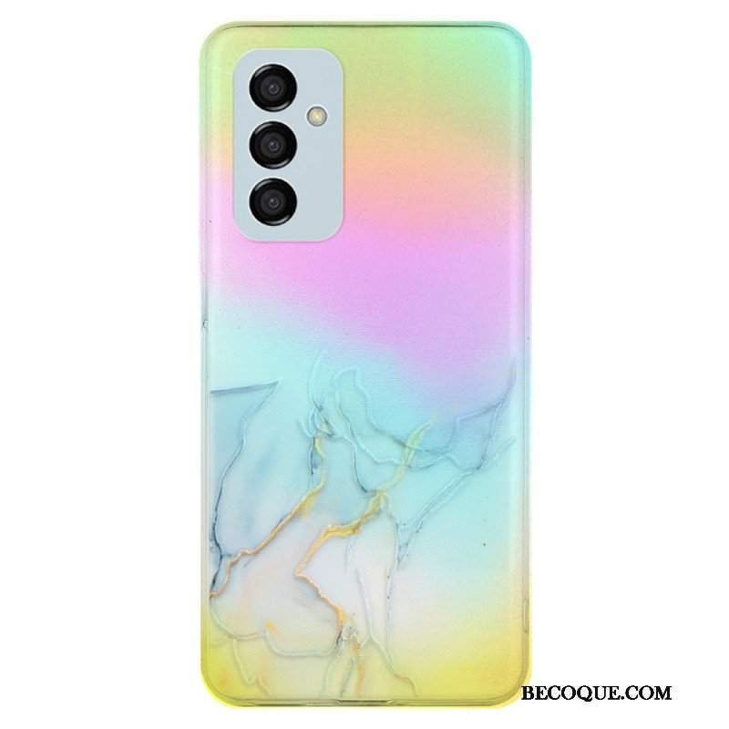 Etui do Samsung Galaxy M23 5G Marmur Z Efektem Lasera