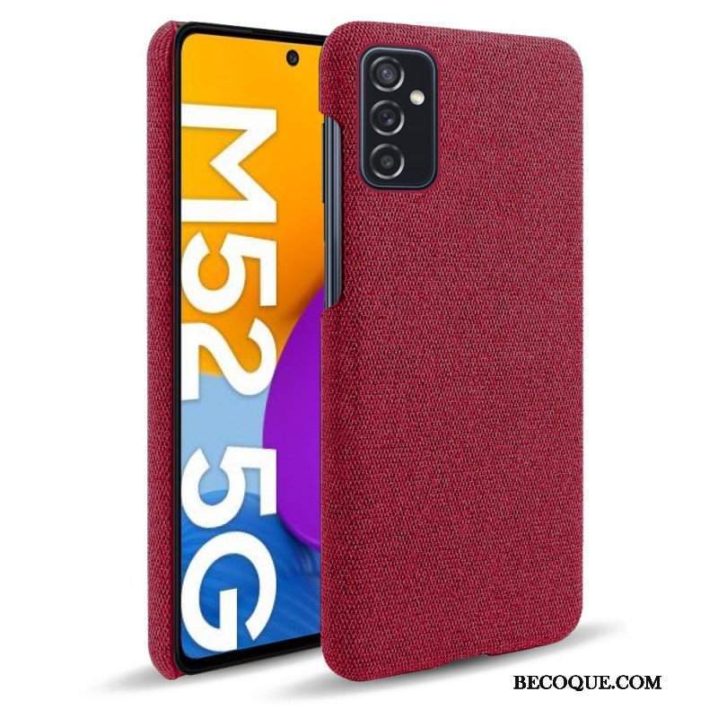 Etui do Samsung Galaxy M52 5G Tkanina Ksq