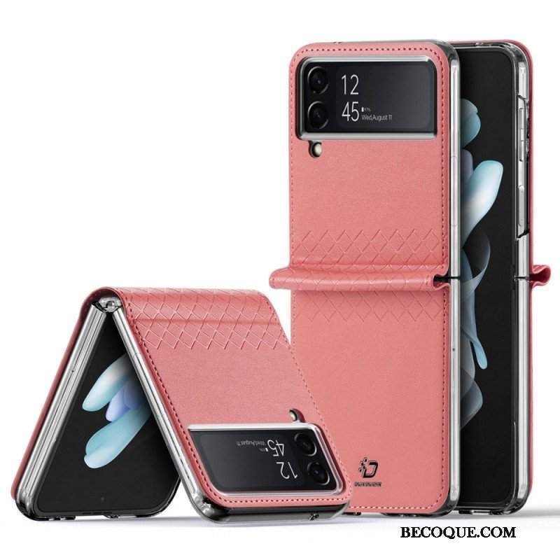 Etui do Samsung Galaxy Z Flip 4 Etui Folio Sztuczna Skóra Dux Ducis