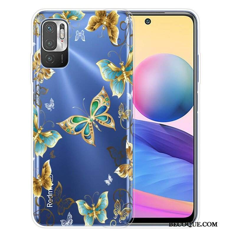 Etui do Xiaomi Redmi Note 10 5G Zaprojektuj Motyle