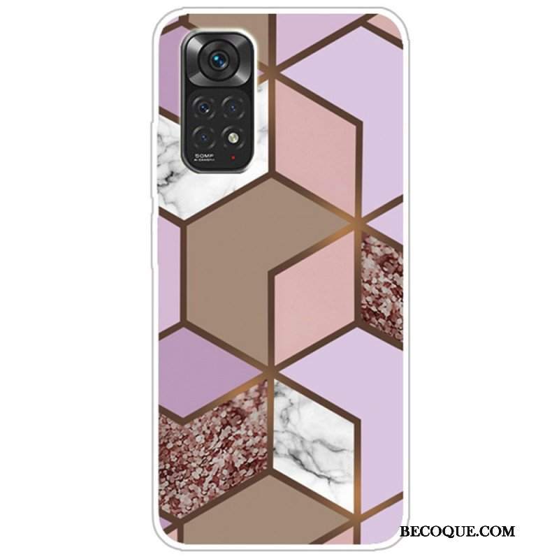 Etui do Xiaomi Redmi Note 11 / 11S Marmurowe Figury