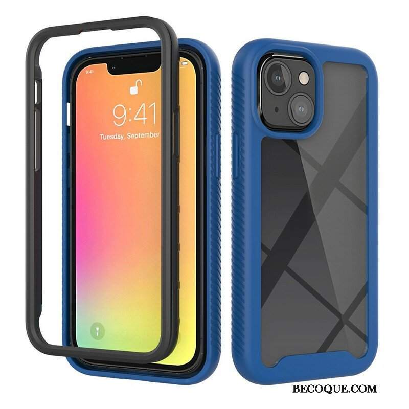 Etui do iPhone 13 Mini Hybrydowe Silikonowe Krawędzie