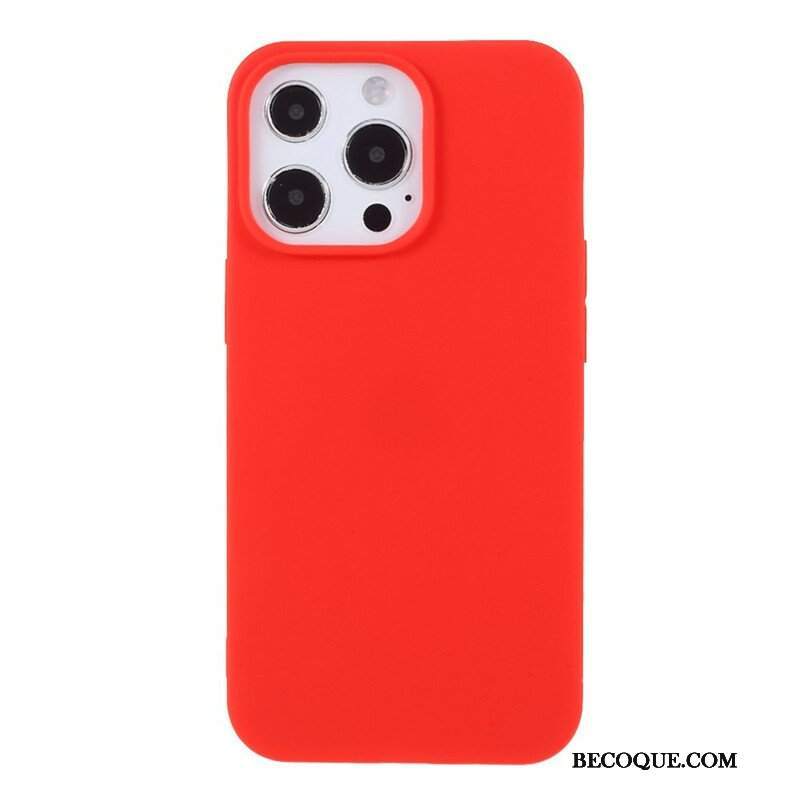 Etui do iPhone 13 Pro Elastyczny Silikonowy Mat