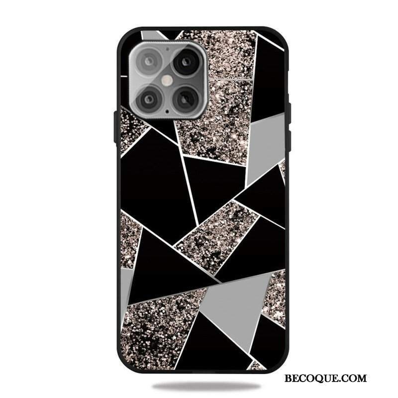 Etui do iPhone 13 Pro Geometria Marmuru