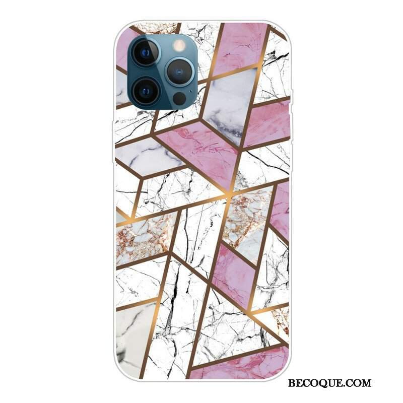 Etui do iPhone 13 Pro Geometria Marmuru