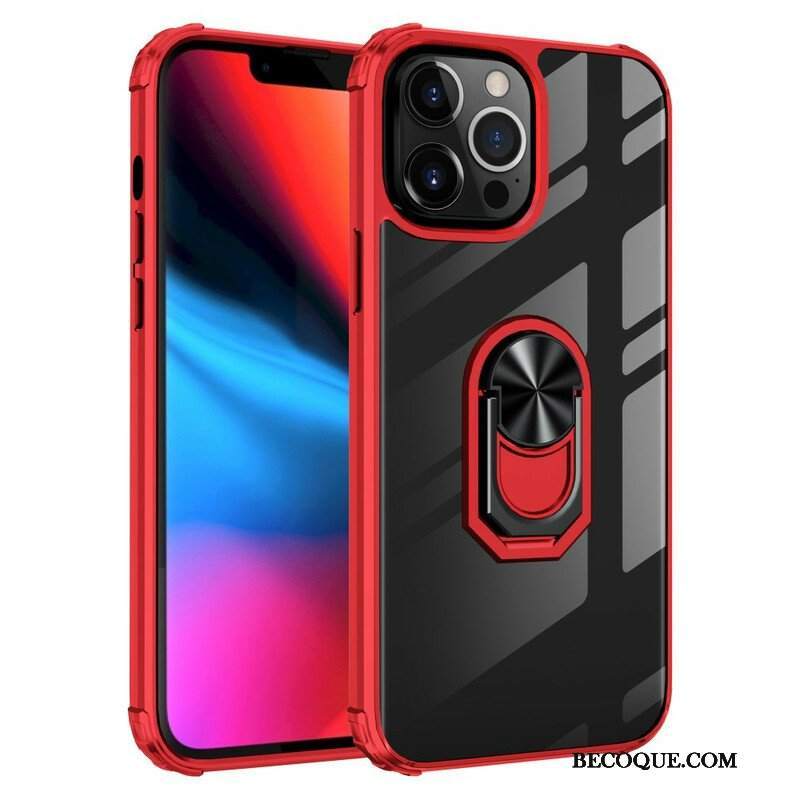 Etui do iPhone 13 Pro Max Pierścionkowa Hybryda Premium