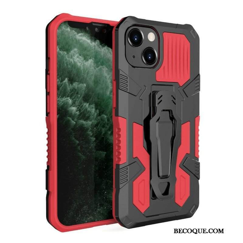 Etui do iPhone 13 Pro Max Robot Z Zaczepem Na Pasek