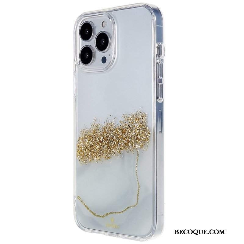 Etui do iPhone 14 Pro Brokatowa Sztuka