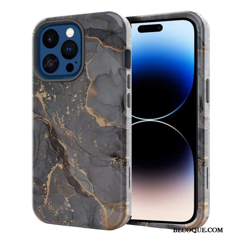 Etui do iPhone 14 Pro Luksusowy Marmur