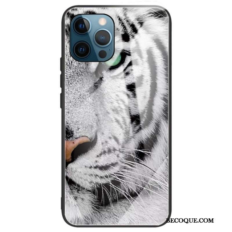 Etui do iPhone 14 Pro Max Tygrysie Szkło Hartowane