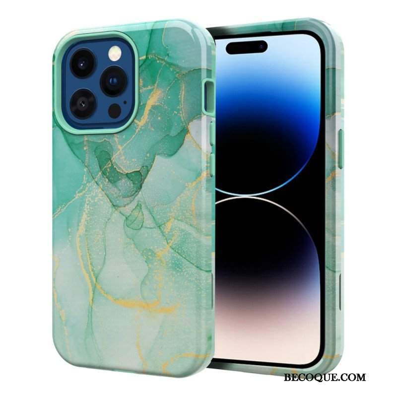 Etui do iPhone 14 Pro Wspaniały Marmur