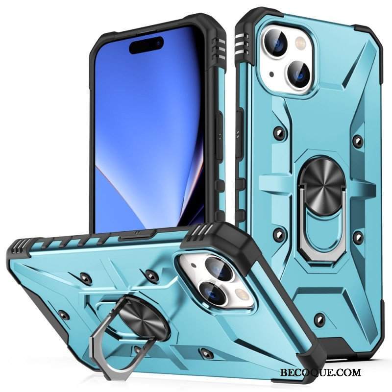 Etui do iPhone 15 Plus Magnetyczny Pierścień Podtrzymujący