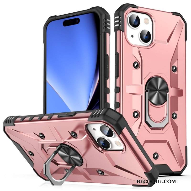 Etui do iPhone 15 Plus Magnetyczny Pierścień Podtrzymujący