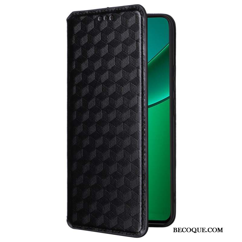 Flip Kotelot Realme 12 Plus 5g Kostki 3d