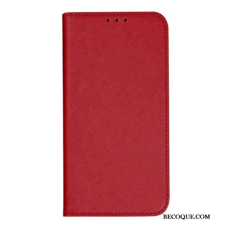 Flip Kotelot Xiaomi Redmi Note 13 5g Tekstura Krzyżowa