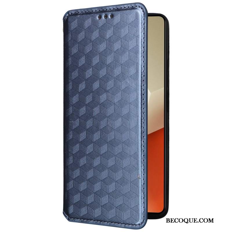 Flip Kotelot Xiaomi Redmi Note 13 Pro 5g Kostki 3d Etui Ochronne