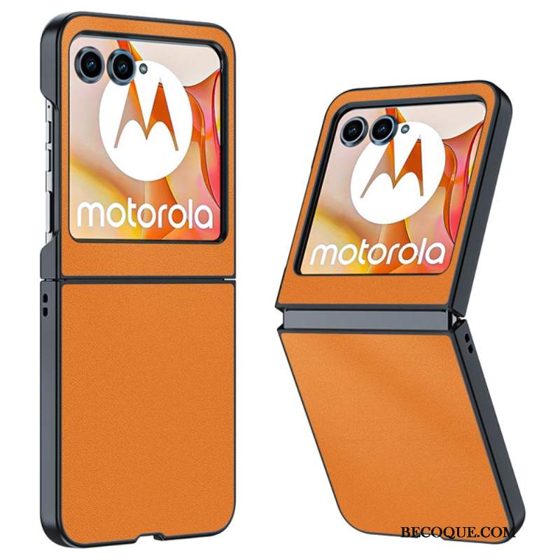 Futerały Motorola Razr 50 Etui Na Telefon Efekt Ultracienkiej Skóry