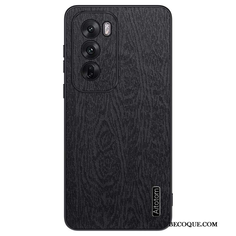 Futerały Oppo Reno 12 5g Etui Na Telefon Efekt Drewna