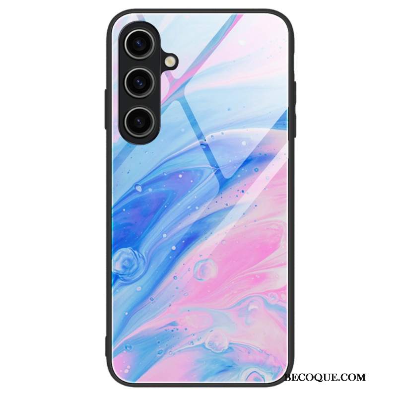 Futerały Samsung Galaxy A15 Etui Na Telefon Szkło Hartowane W Stylu Marmuru