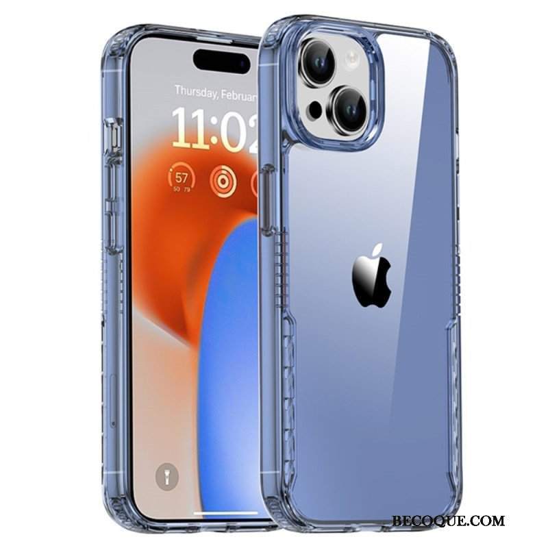 Futerały do iPhone 15 Przezroczysty. Przyciemniany Ipaky