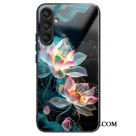 Etui Do Samsung Galaxy A16 5g Kwiaty Ze Szkła Hartowanego