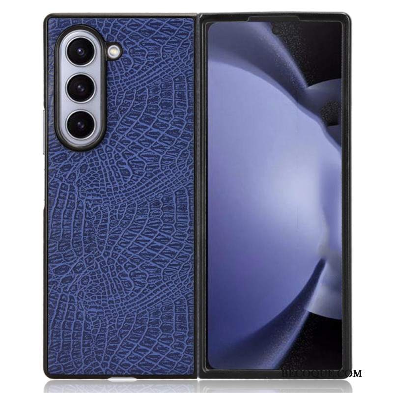 Etui Do Samsung Galaxy Z Fold 6 Efekt Skóry