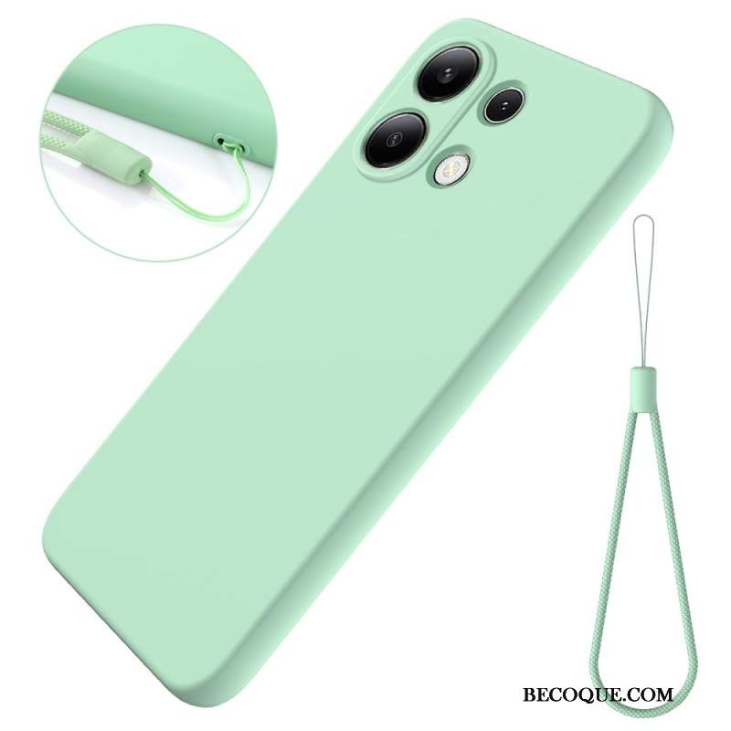 Etui Do Xiaomi Redmi Note 13 4g Pasek Z Płynnego Silikonu