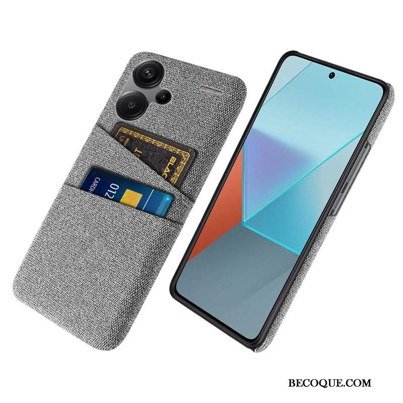 Etui Do Xiaomi Redmi Note 13 Pro Plus 5g Etui Na Karty Materiałowe