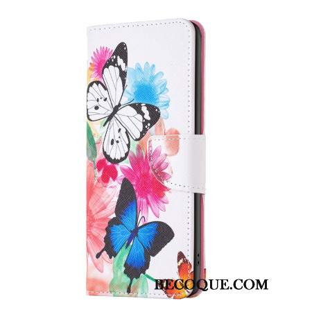 Etui Folio Do Realme 12 Plus 5g Dwa Motyle