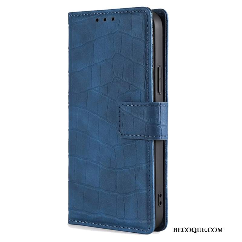 Etui Folio Do Realme 12 Pro / 12 Pro Plus Styl Krokodyla