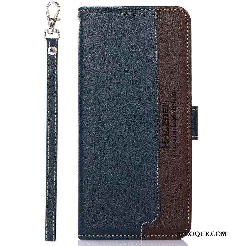 Etui Folio Do Xiaomi Redmi Note 13 4g Biclore Blokowanie Rfid Khazneh