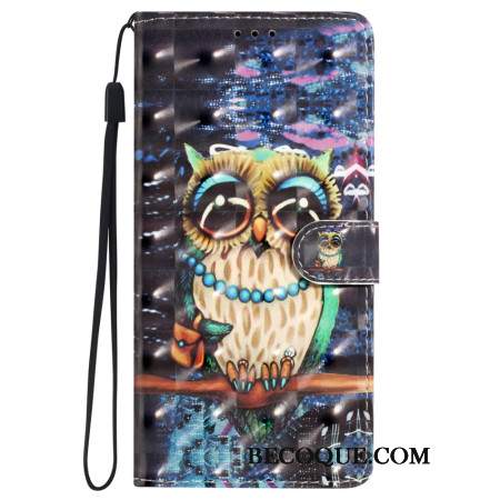 Etui Folio Do iPhone 16 Stringi Sowa