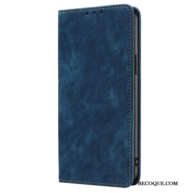 Etui Folio Huawei Nova 11 Pro Efekt Vintage Z Blokowaniem Rfid Etui Ochronne