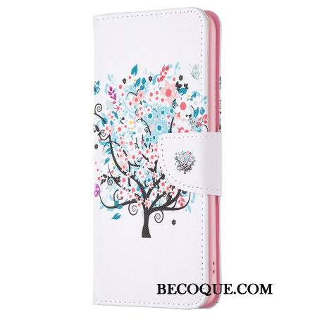 Etui Folio Oppo A98 5g Kwitnące Drzewo