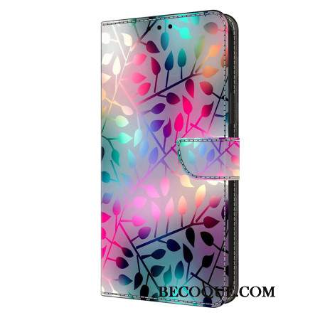 Etui Folio Oppo A98 5g Liście Klonu Etui Ochronne