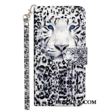 Etui Folio Oppo A98 5g Pasek W Panterkę