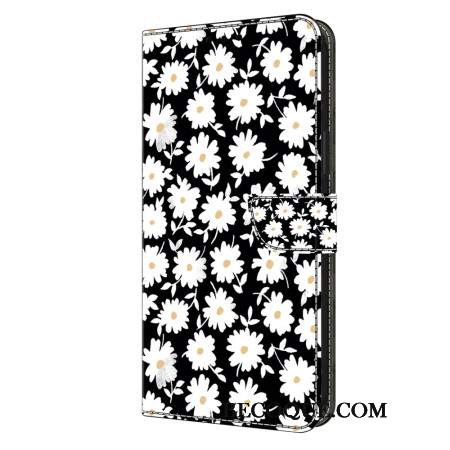 Etui Folio Oppo A98 5g Stokrotki Etui Ochronne