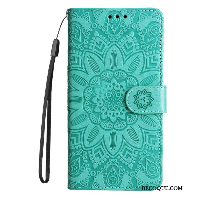 Etui Folio Oppo A98 5g Wzór Słonecznika