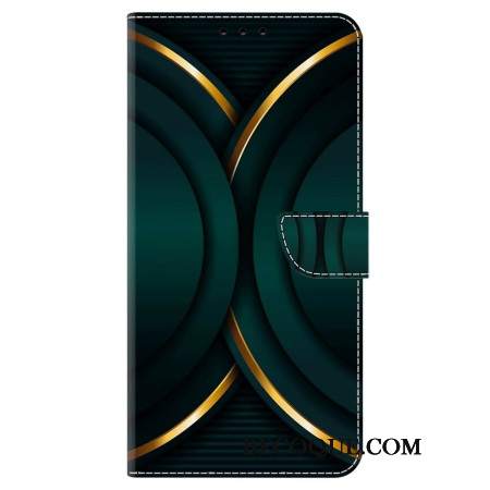 Etui Folio Oppo A98 5g Złoty Kontur Etui Ochronne