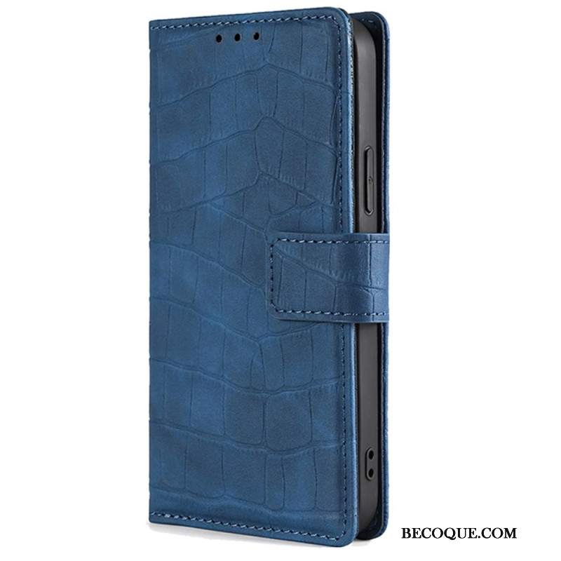 Etui Folio Oppo Reno 11f 5g Tekstura Krokodyla Etui Ochronne