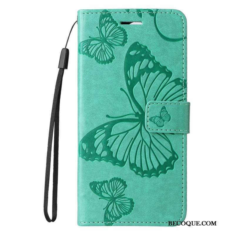 Etui Folio Oppo Reno 12 5g Gigantyczne Motyle Etui Ochronne