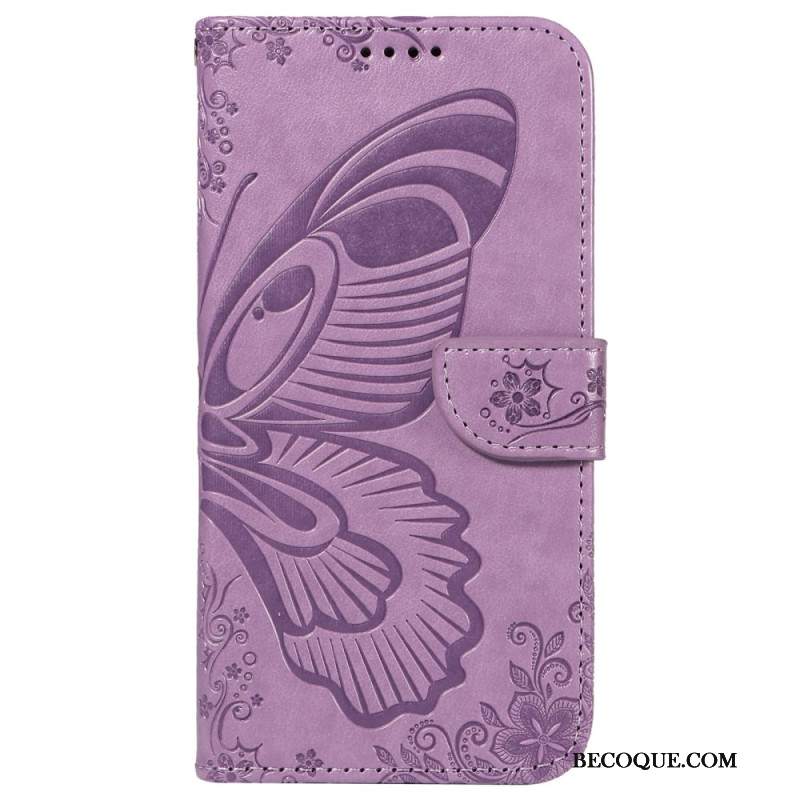 Etui Folio Oppo Reno 12 Pro 5g Grafika Motyla Etui Ochronne